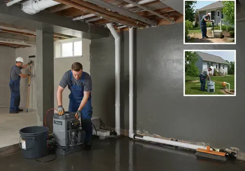 Basement Waterproofing and Flood Prevention process in Glenwood, IL